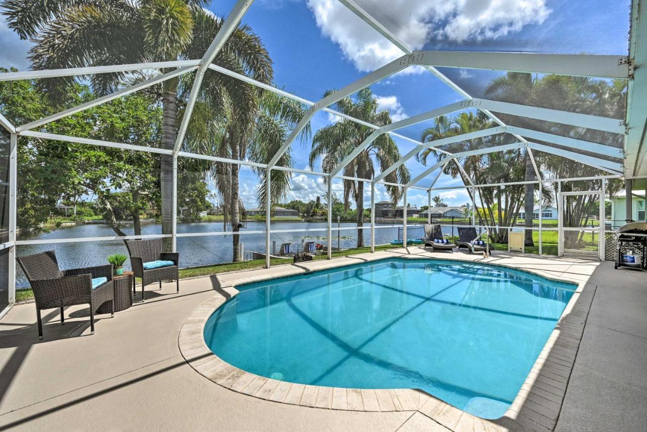 Villa Pet-Friendly Escape With Dock And Kayaks In Cape Coral Exterior foto