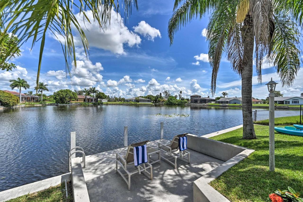 Villa Pet-Friendly Escape With Dock And Kayaks In Cape Coral Exterior foto