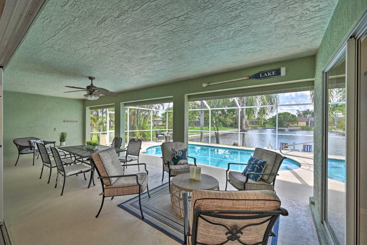 Villa Pet-Friendly Escape With Dock And Kayaks In Cape Coral Exterior foto