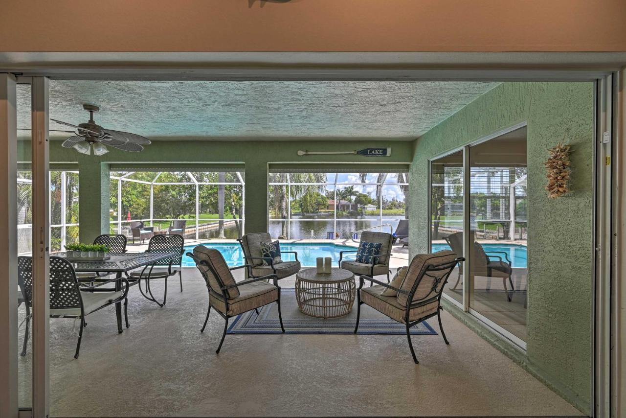 Villa Pet-Friendly Escape With Dock And Kayaks In Cape Coral Exterior foto